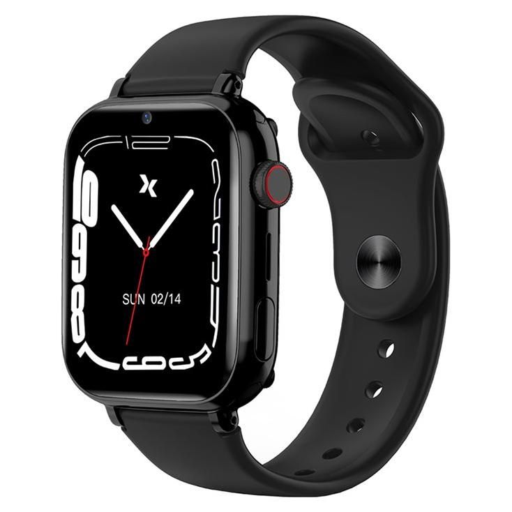 MaxCom FW59 - Connected Watch with Strap - Bluetooth - 4G - Black