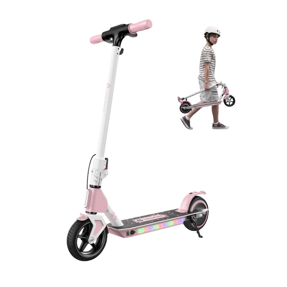 isinwheel S4/S7 Trottinette électrique pour enfants - S4 Rose / 2PC