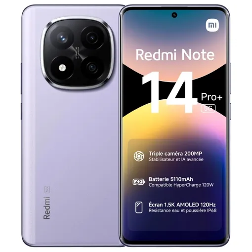 Xiaomi Redmi Note 14 Pro+ 5G 512GB Purple