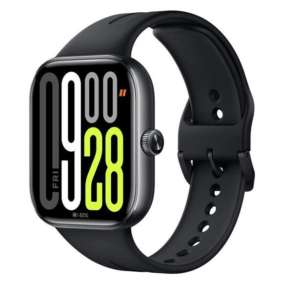 Xiaomi Redmi Watch 5 - Montre connectée avec bracelet - TPU - taille du poignet : 135-205 mm - affichage 2.07" - 164 Mo - Bluetooth - 33.5 g - Noir vitreux