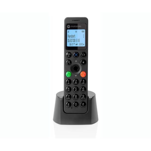 Motorola DOT201 DECT Phone, Black