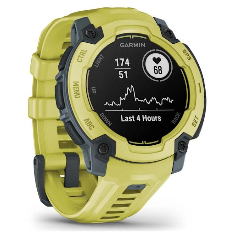 Garmin Instinct E - 45mm Green Silicone Band - GPS (010-02933-01)