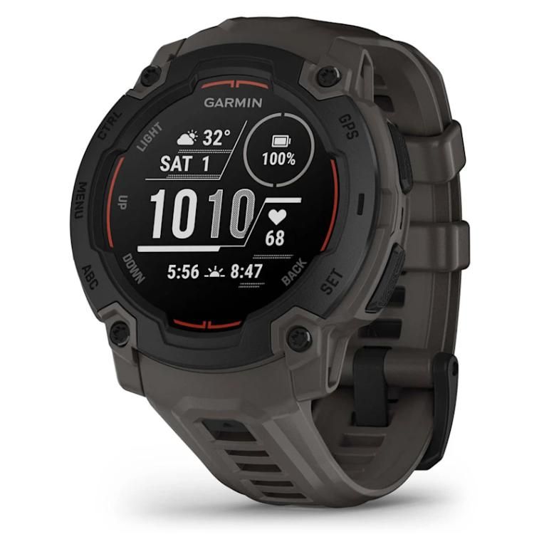 Garmin Instinct E - 45mm Black with Carbon Silicone Strap - GPS (010-02933-00)