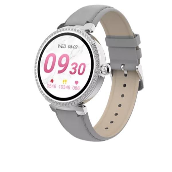 Denver Digital Watch, 1.2" IPS Screen, 240x240 pixels, Touchscreen, Silver