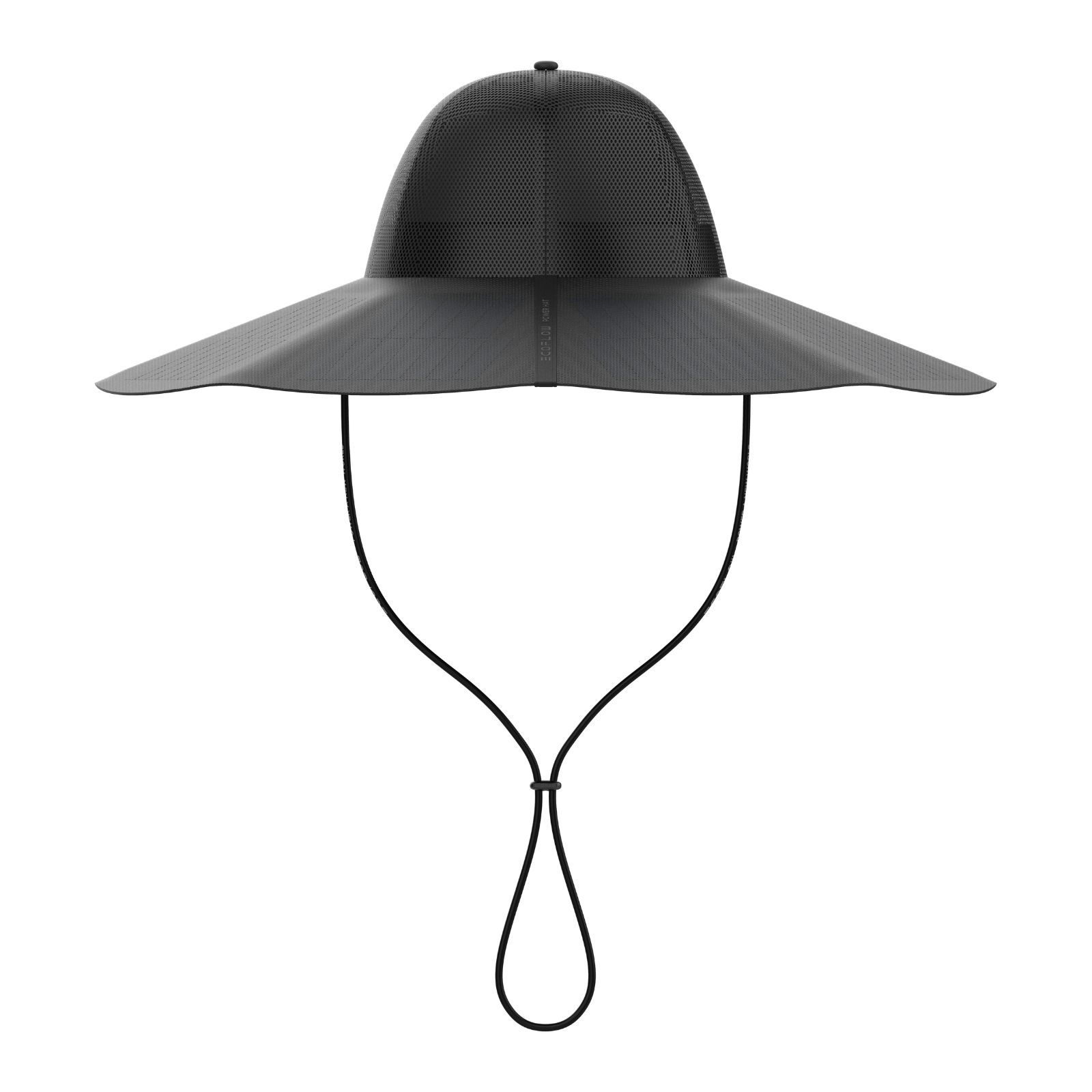 EcoFlow Solar Hat - Integrated USB Ports for Mobile Charging