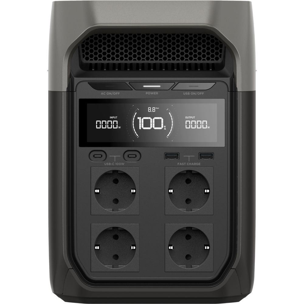 EcoFlow Portable Solar Battery Delta 3 1024 Wh