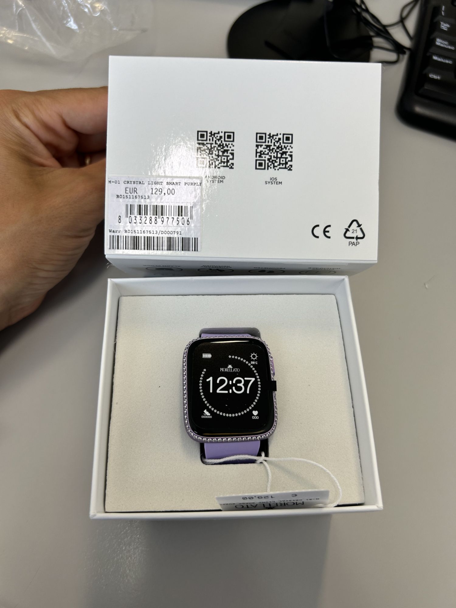 Morellato Crystal Smart Watch