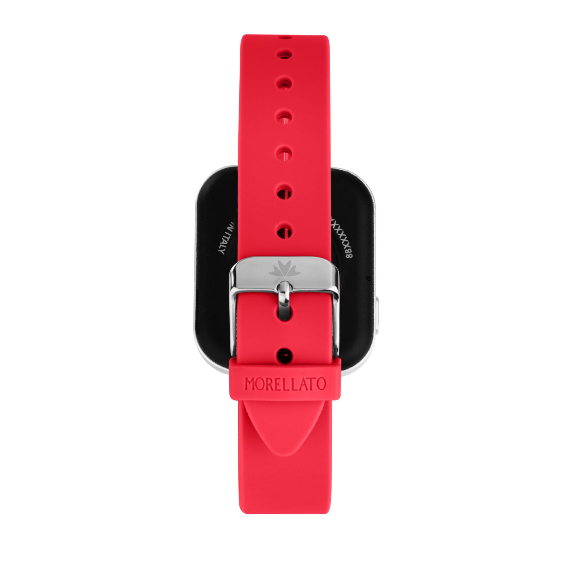 Morellato Aluminium Watch with Red Strap (M-04)