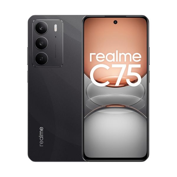 Realme C75 - 6.72" FHD+ Display, MediaTek Helio G92 Max, 50MP AI Camera, 5828mAh Battery, SUPERVOOC 45W Charging, ArmorShell Protection, IP69 Water & Dust Resistant