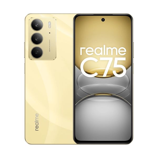 Realme C75 - 6.72" Double SIM Smartphone, Android 14, 8GB RAM, 128GB Storage, 5828mAh Battery, USB Type-C