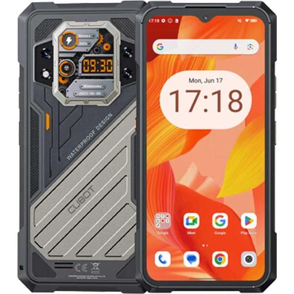 Cubot King Kong X - 6.58" Hybrid SIM 5G Smartphone, 16GB RAM, 256GB Storage, 10200mAh Battery, Black