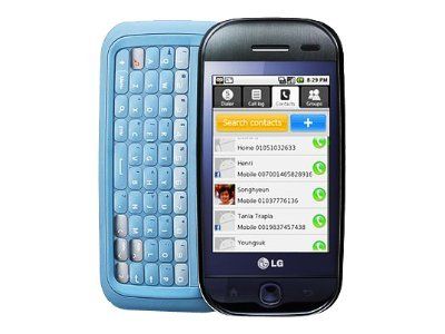 LG GW620 Smartwatch, Blue-Black