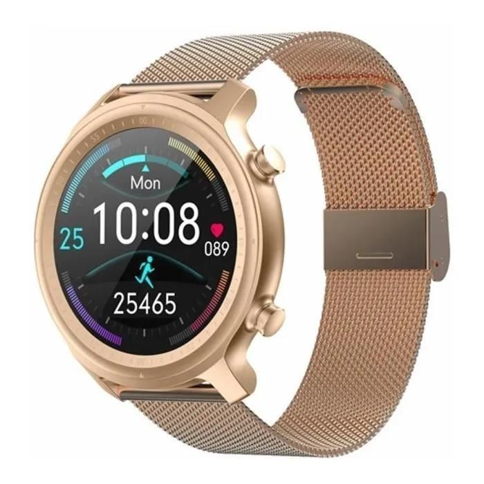 Eko Connected Watch - Firma - Gold (Milanese Bracelet) - IP68 - 7-Day Battery Life