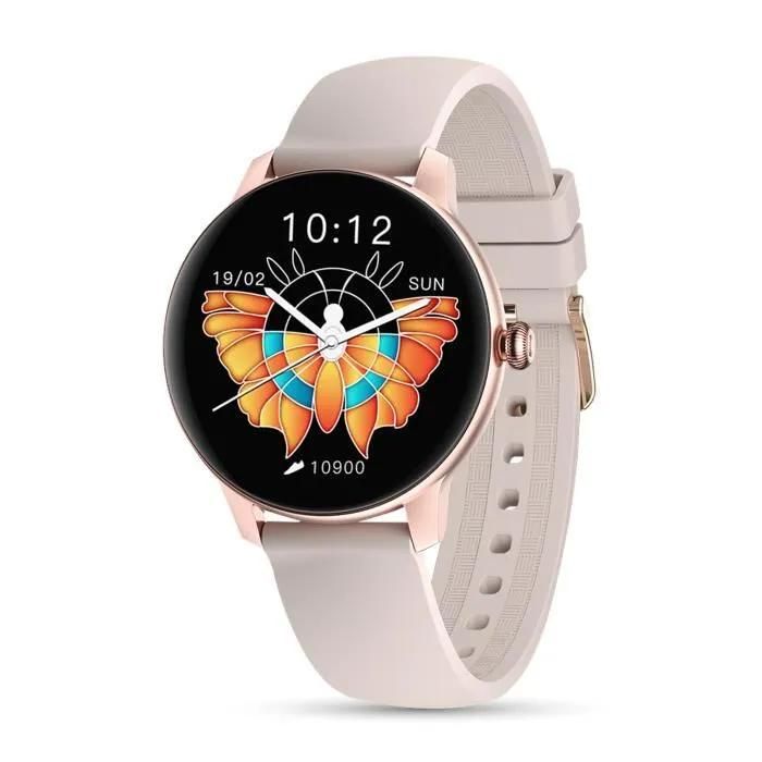 LuniqueShop - Personalizable Touchscreen Smartwatch Lsfit - Color: Pink