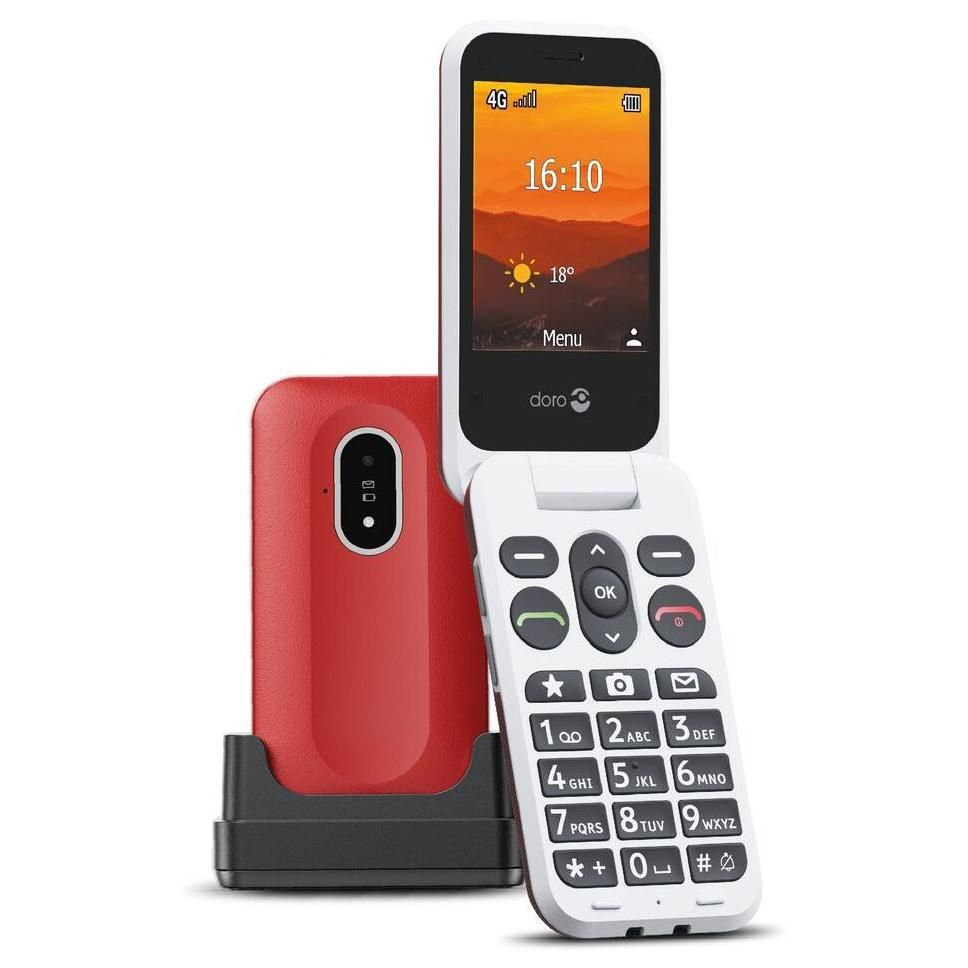 Doro Senior Mobile Phone L20 Red/White