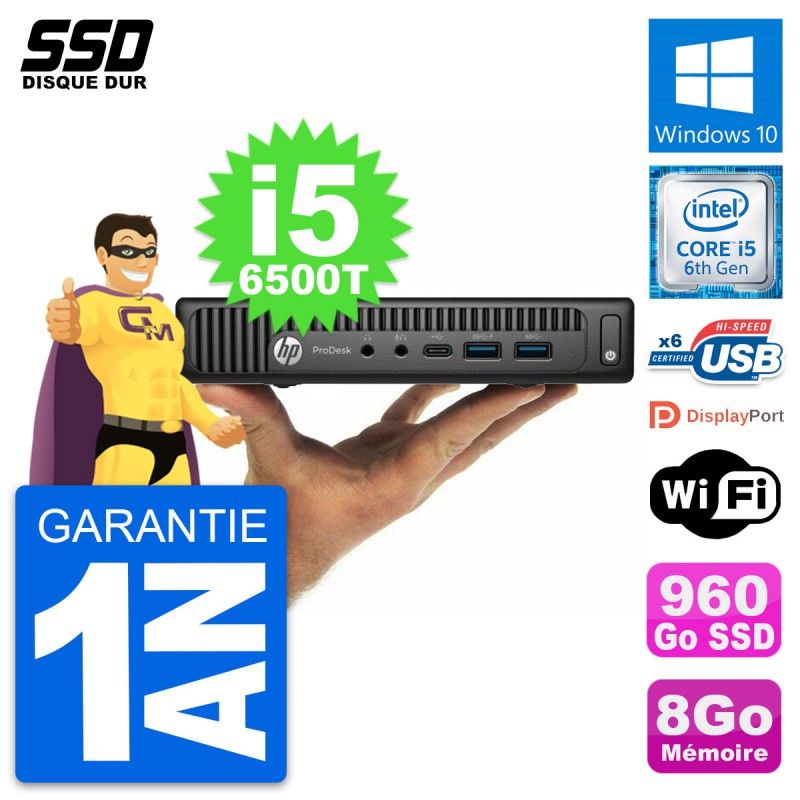 HP Ultra Mini PC 600 G2 DM