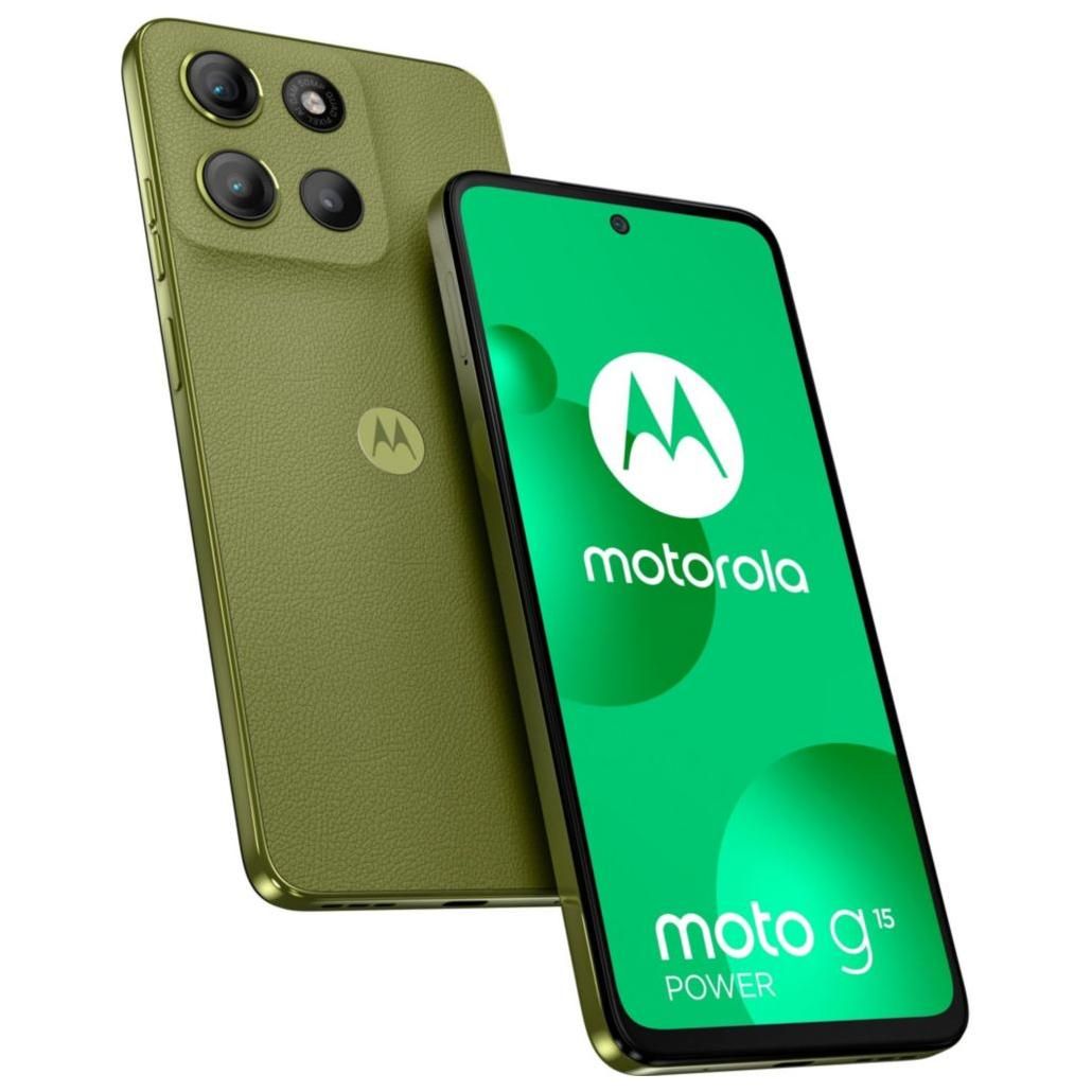 Motorola Moto G15 Power - 6.72" Double SIM, 256GB, Verde Kaki
