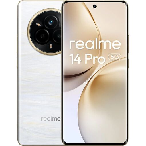 Realme 14 Pro 5G - 256GB, White Pearl