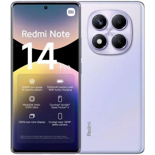 Xiaomi Redmi Note 14 Pro 4G 8GB/256GB Purple