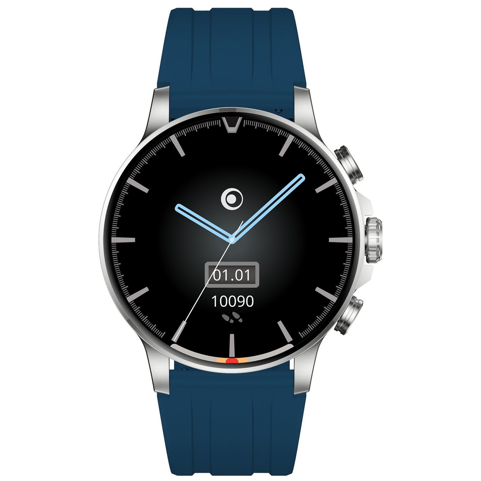 Reloj conectado Bigben con pulsera - Bluetooth - Plata