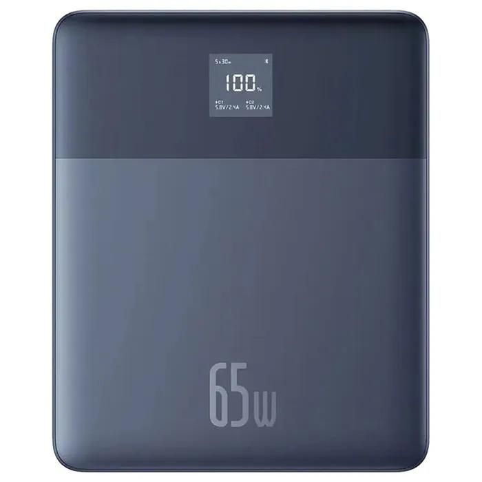 Baseus Slim Power Bank 2, Quick Charge, Digital Display, 12000mAh, 65W