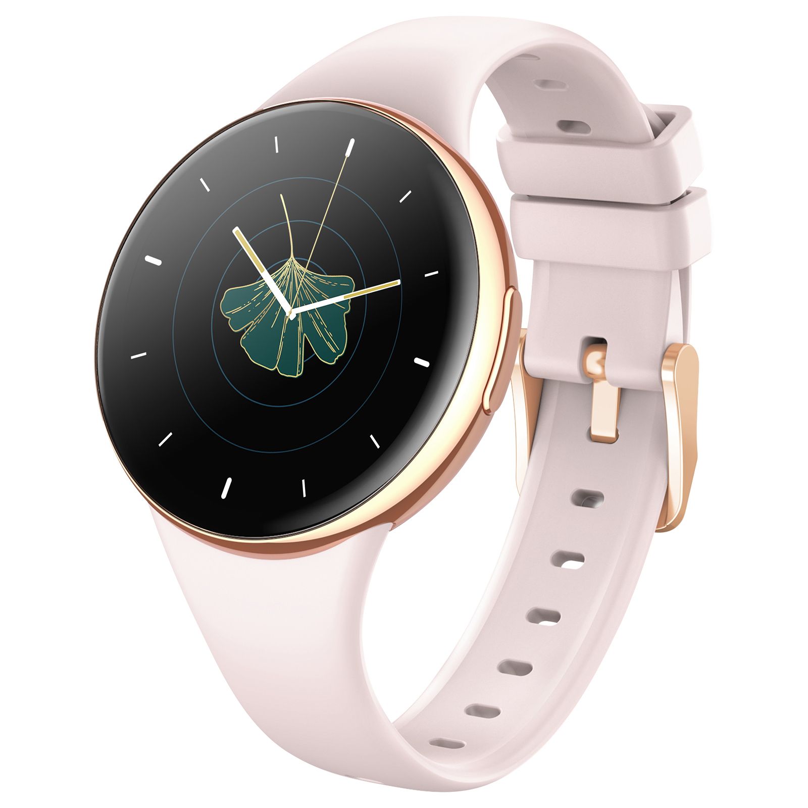 Myphone Waterproof Smartwatch with 5-Day Battery Life - Clear Rose