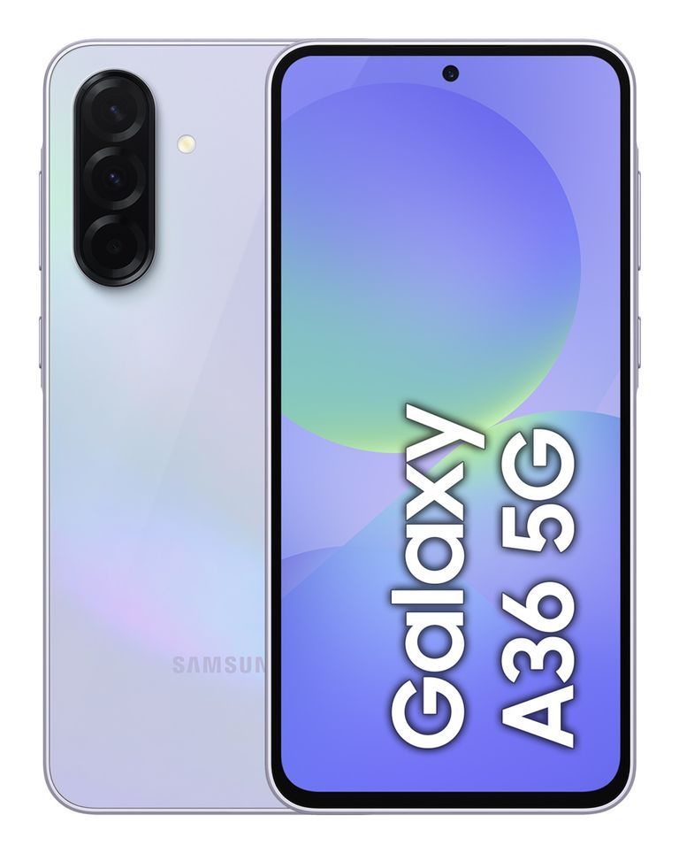 Samsung Galaxy A36 6,7'' Double SIM 5G Téléphone Intelligent Android, 8 Go RAM, 256 Go Stockage, Batterie 5000 mAh, Violet
