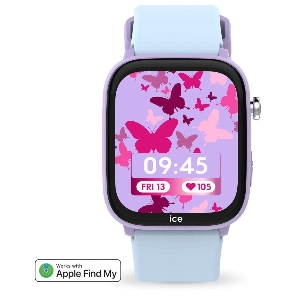 Reloj conectado Ice Watch Ice Smart Junior 3.0 Encuentra Mi, Violeta/Azul