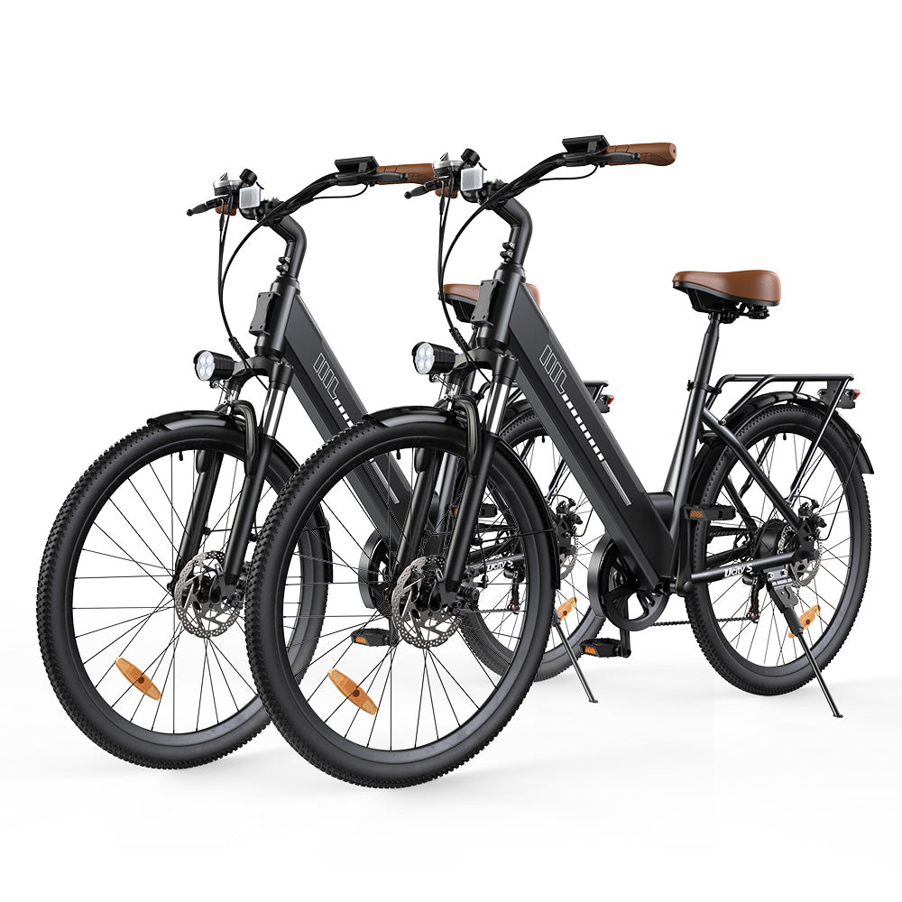 isinwheel UCityS Vélo électrique à cadre bas, batterie amovible, 88 km d’autonomie - UcityS Noir*2PCS €1399