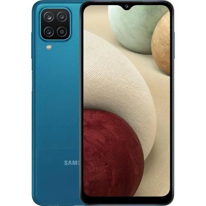 Samsung Galaxy A12 64GB Blue - Refurbished - Very Good Condition