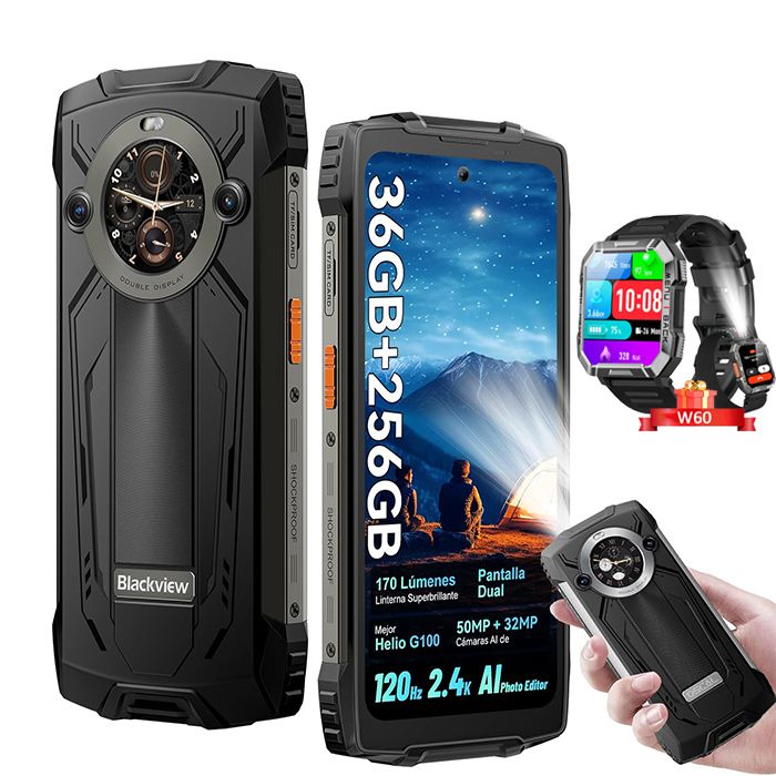 Teléfono Blackview BV8200 - Resistente con Pantallas Duplicadas