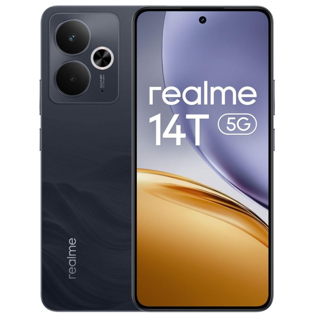 Realme 14T Smartphone - 8GB RAM, 256GB Storage, Black