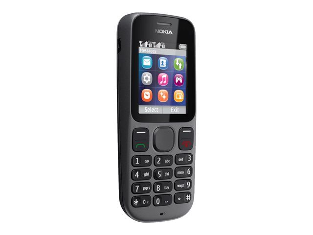 Nokia 101 Dual SIM Phone, Black Phantom