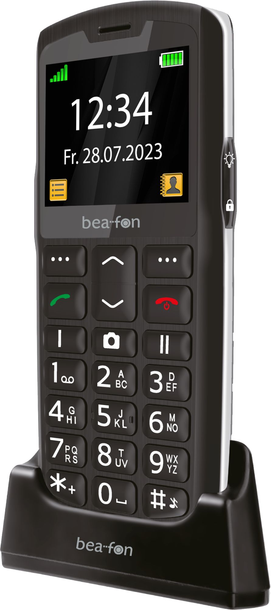 Bea-fon SL260 2.2" 90g Digital Phone - Black, Silver