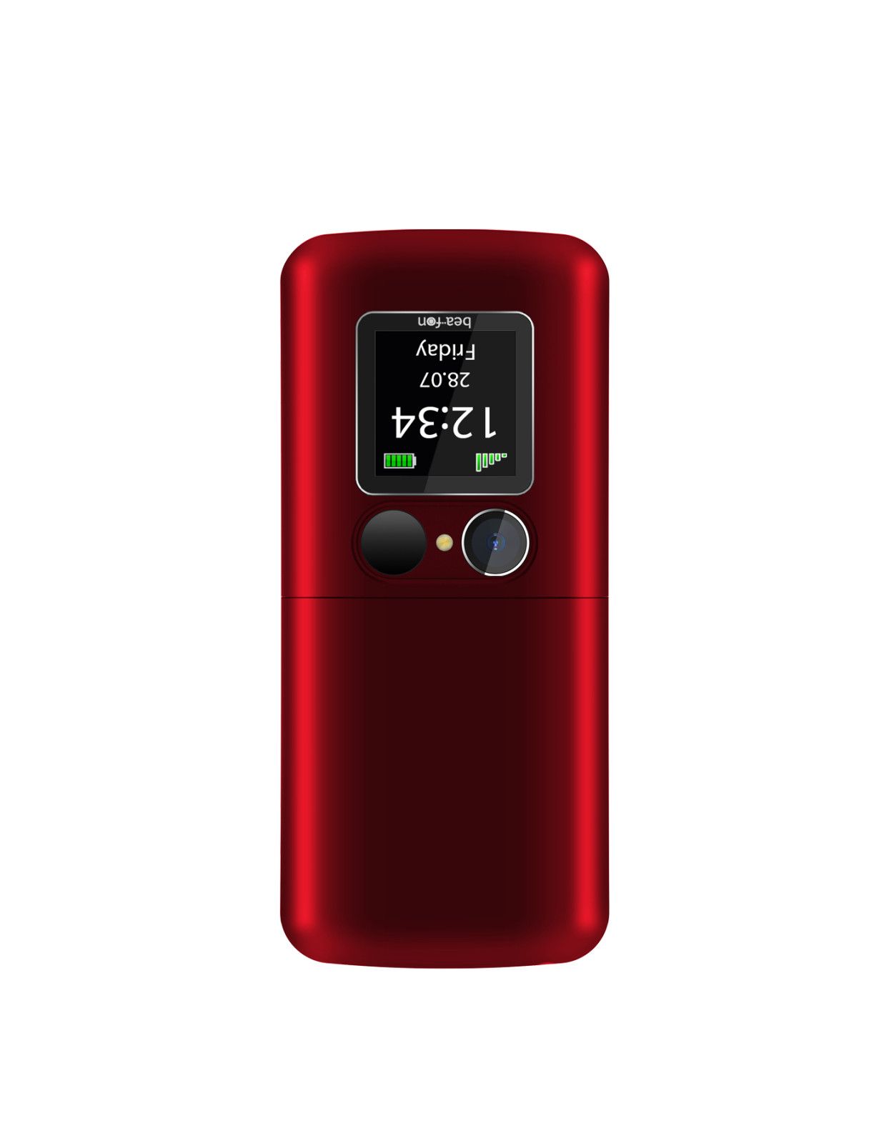 Bea-fon Fold10, 2.2" Screen, 95g, Black and Red Senior Phone