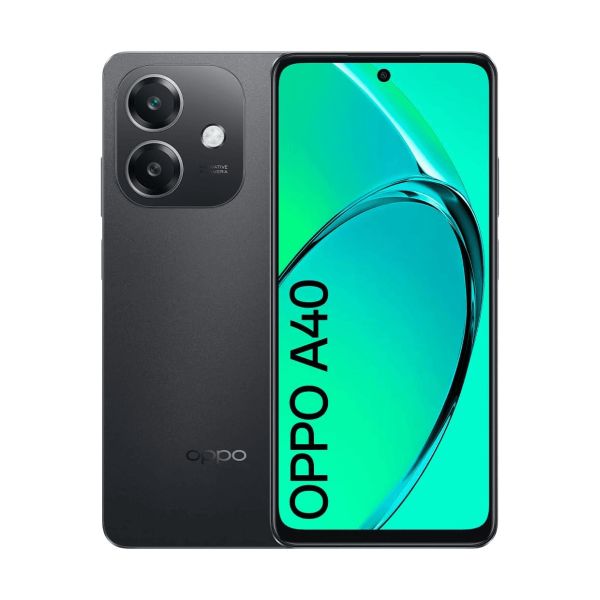Oppo A40 - Pantalla de 6.67', Cámara principal de 50 MP, Batería de 5100 mAh, Carga rápida SuperVOOC de 45W, Resistente al agua IP68, Modo Ultra Volumen del 300%