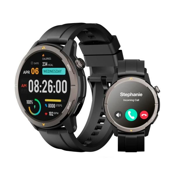 AGM Legion Smartwatch, 1.43" AMOLED Display, Black