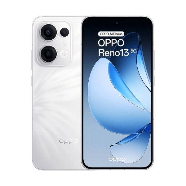 Oppo Reno13 5G - 6.6" 1.5K AMOLED, 50MP Triple Camera, 80W SuperVOOC Charging, IP69 Water & Dust Resistant