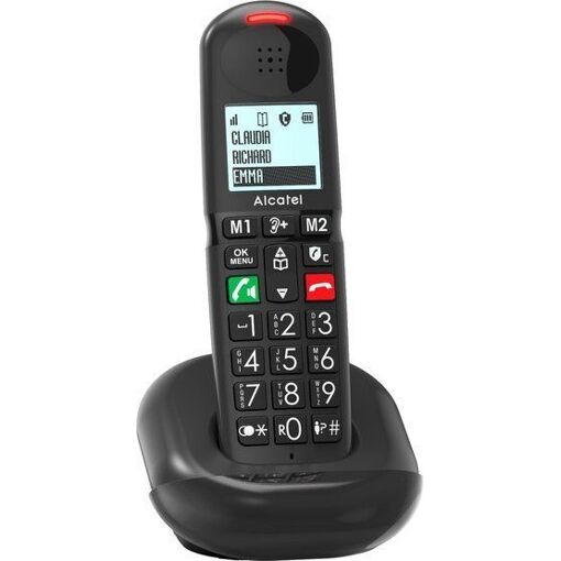 Teléfono analógico Alcatel XL685 EWE, Identificación del llamante, Blanco