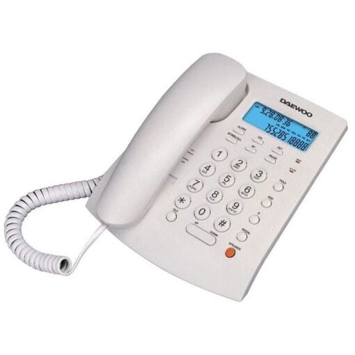 Téléphone sans fil Daewoo DW6310 - Blanc