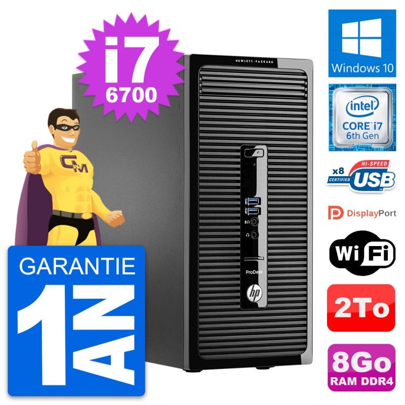 HP ProDesk 400 G3 MT Desktop Computer
