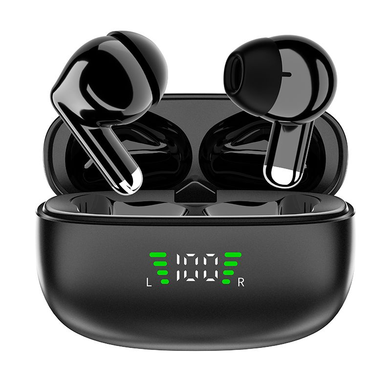 Auriculares Bluetooth INF SP9X - Negros con Cancelación de Ruido y Larga Duración de Batería