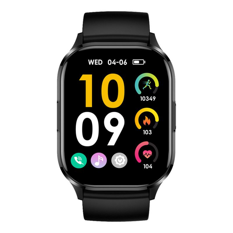 Reloj Inteligente Konrow K-Watch (Pantalla de 2.01'', Micrófono Integrado) Negro