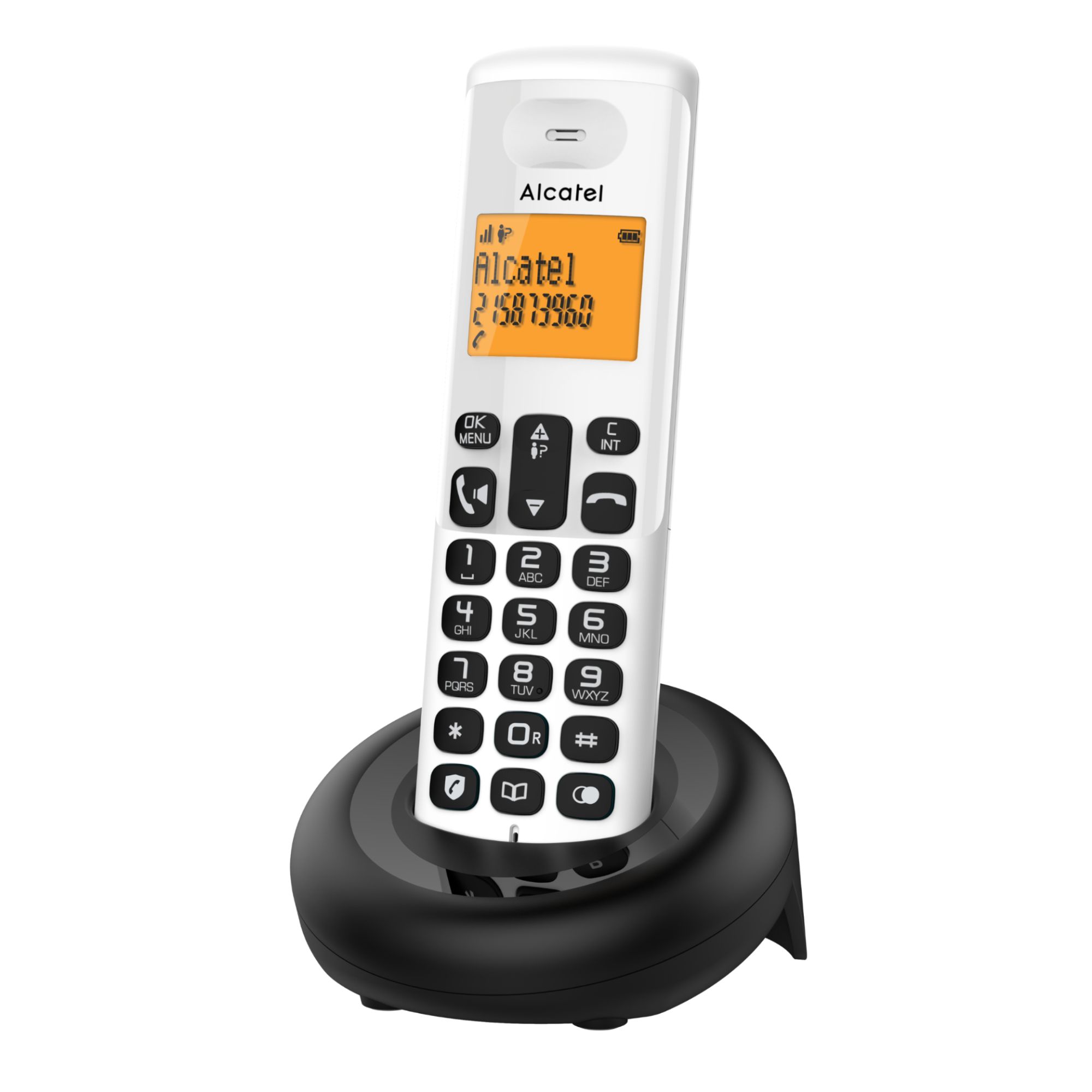 Téléphone sans fil Alcatel E260 Solo Blanc