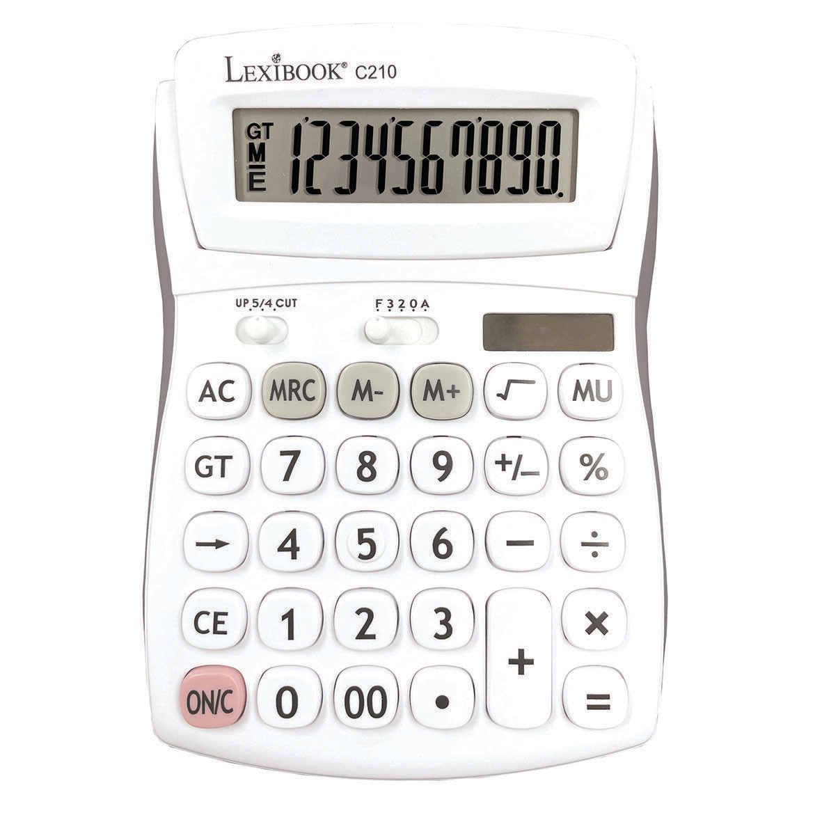 Lexibook C210 10-Digit Calculator - White