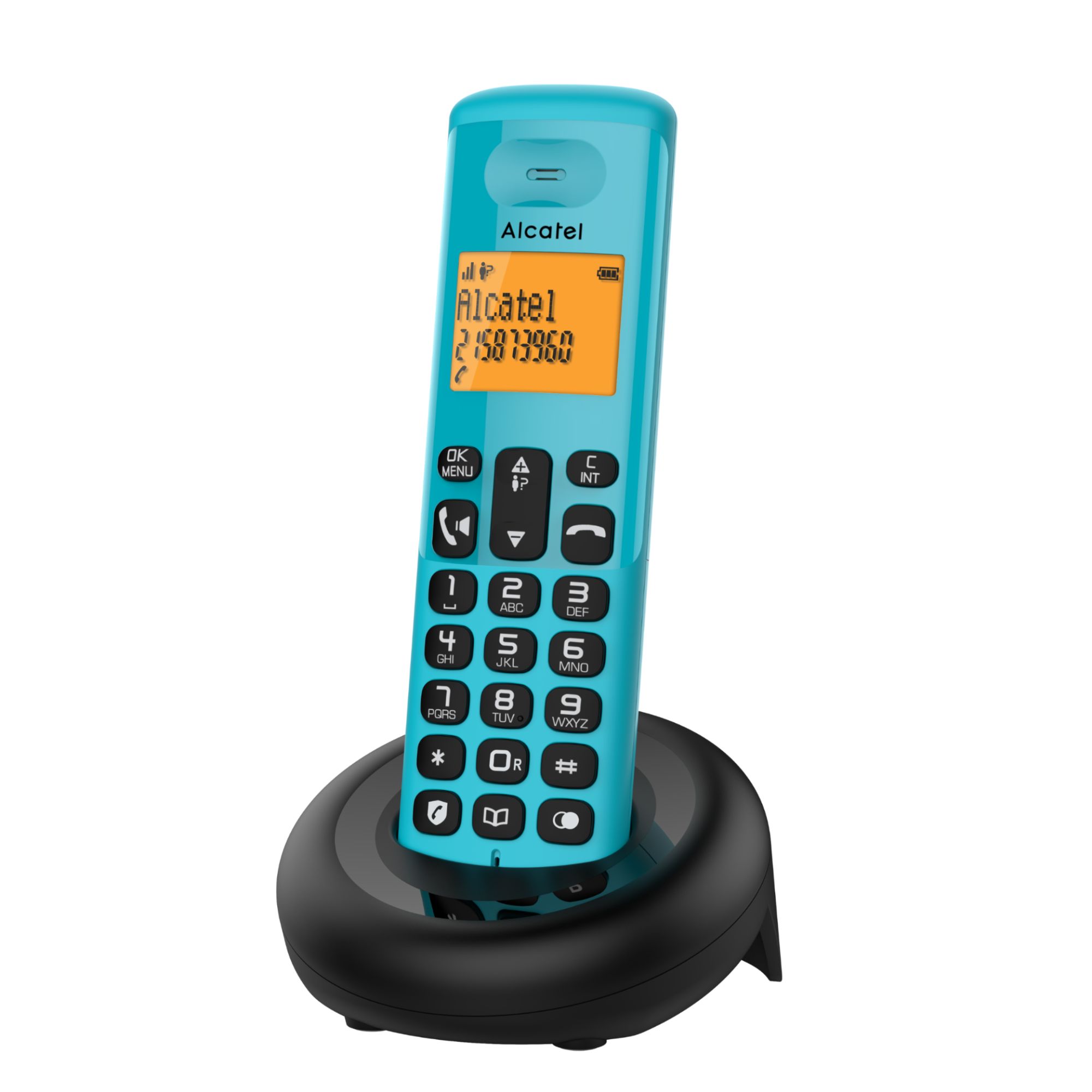 Téléphone sans fil Alcatel E260 Solo Bleu