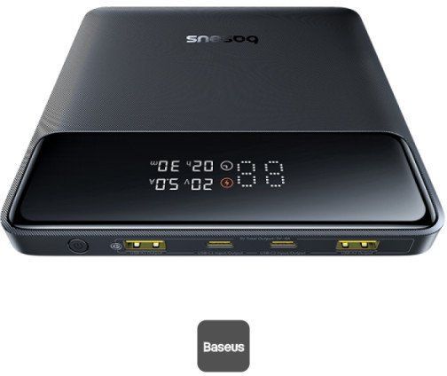 Baseus Blade H1 Lite 20000mAh Lithium Polymer Power Bank - Black