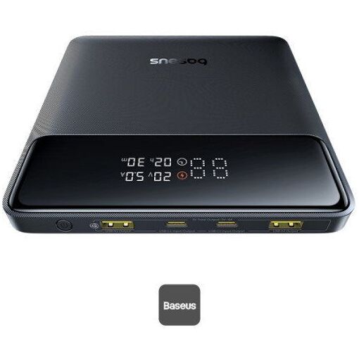 Batería portátil Baseus Blade H1 Lite 20000 mAh de polímero de litio - Negro