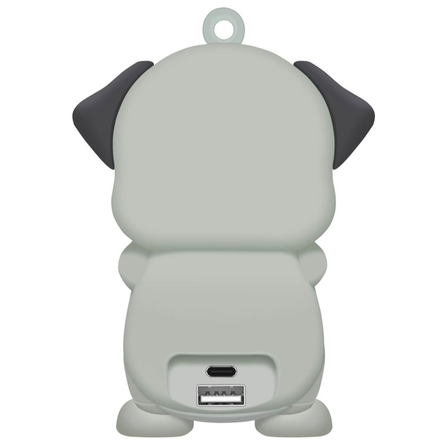 Celly PBDog 2600mAh Lithium Polymer (Lipo) Power Bank - Grey