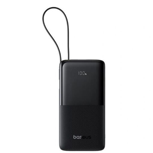 Baseus Bipow 2 10000mAh Lithium-Ion Power Bank, Black